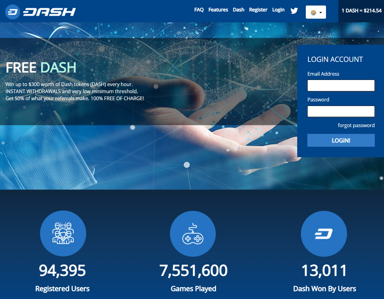 Platform screenshot
