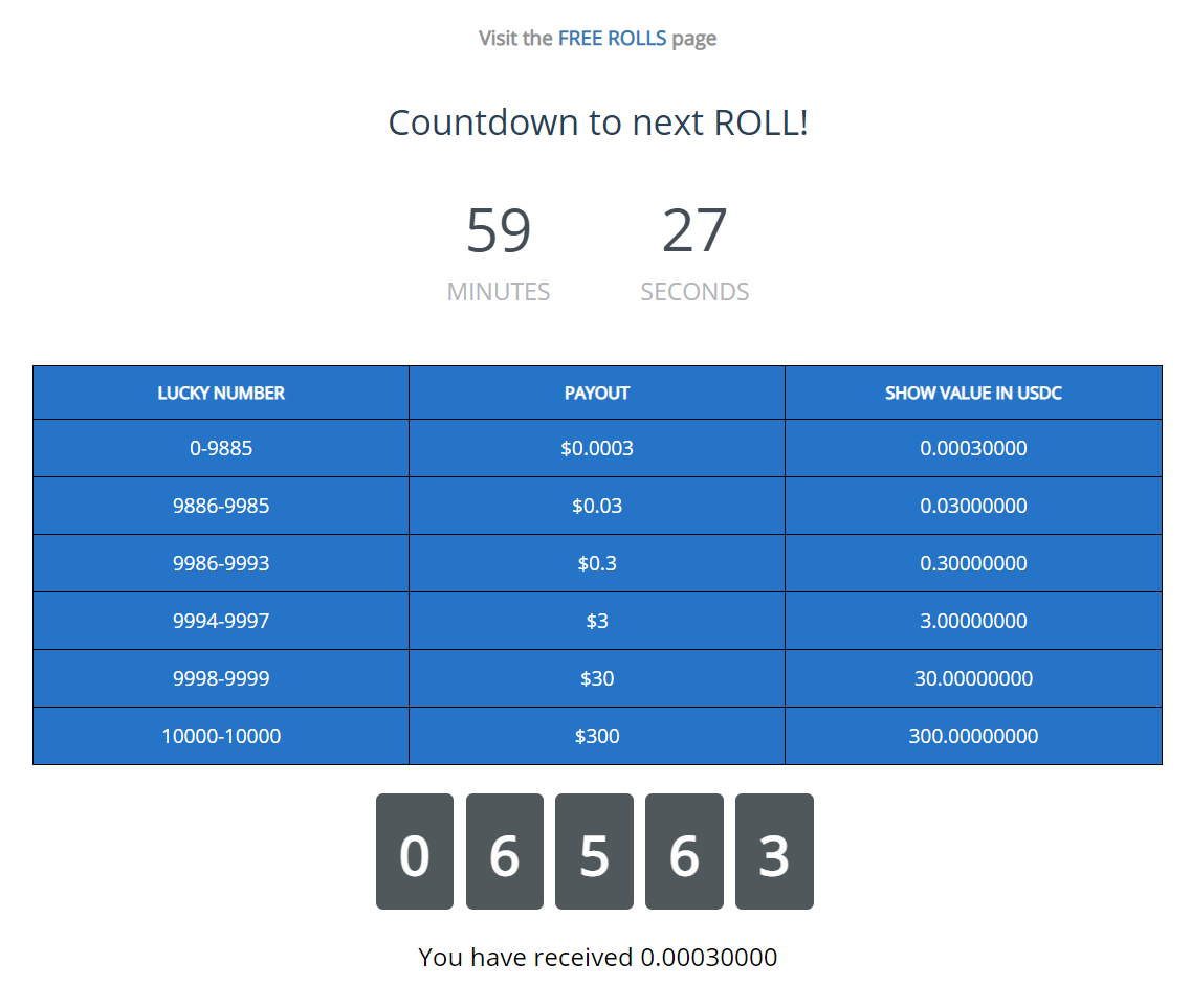Platform screenshot