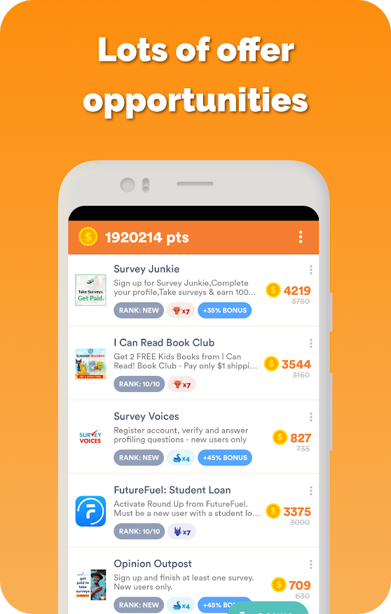 Platform screenshot