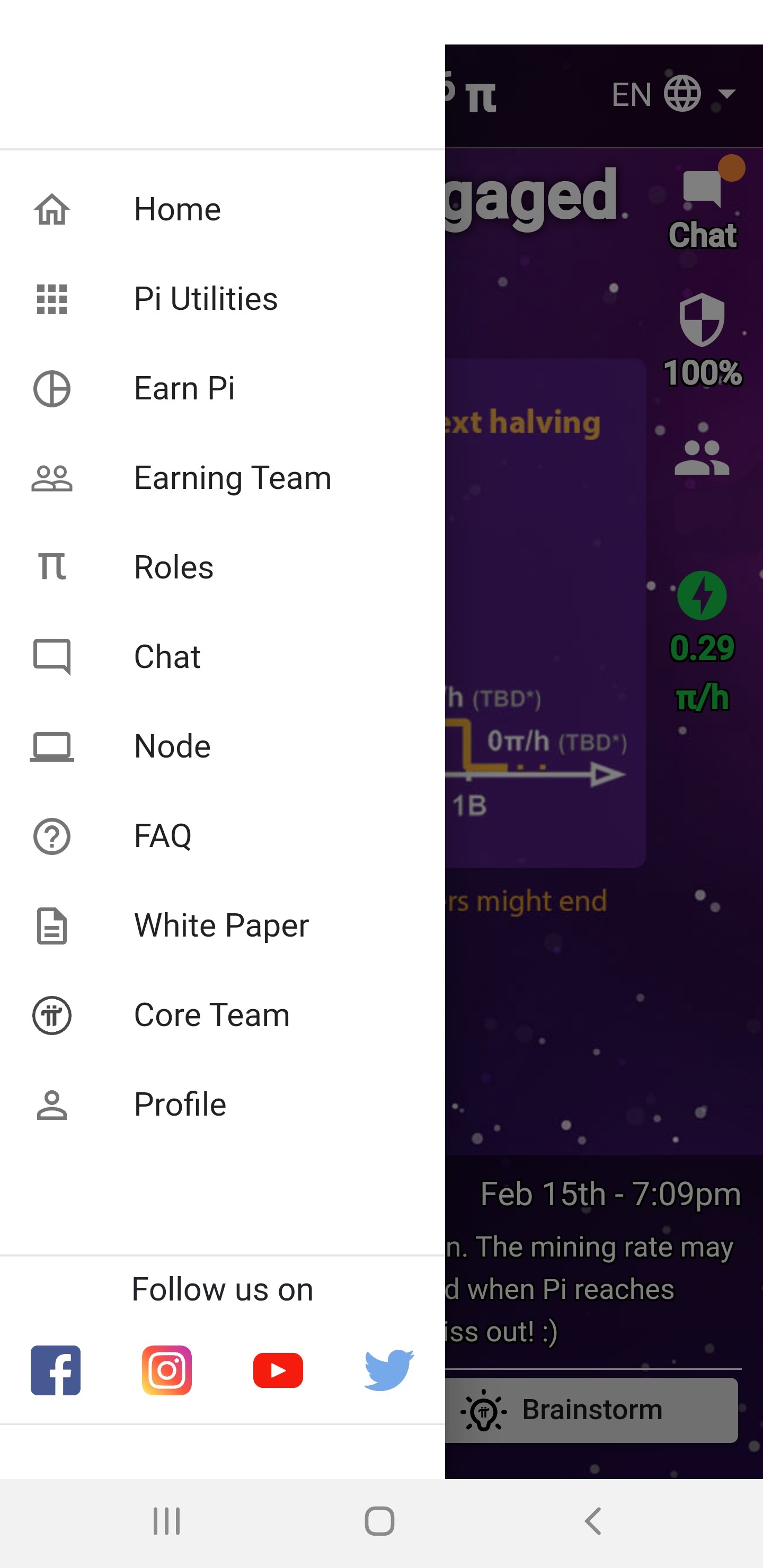 Platform screenshot