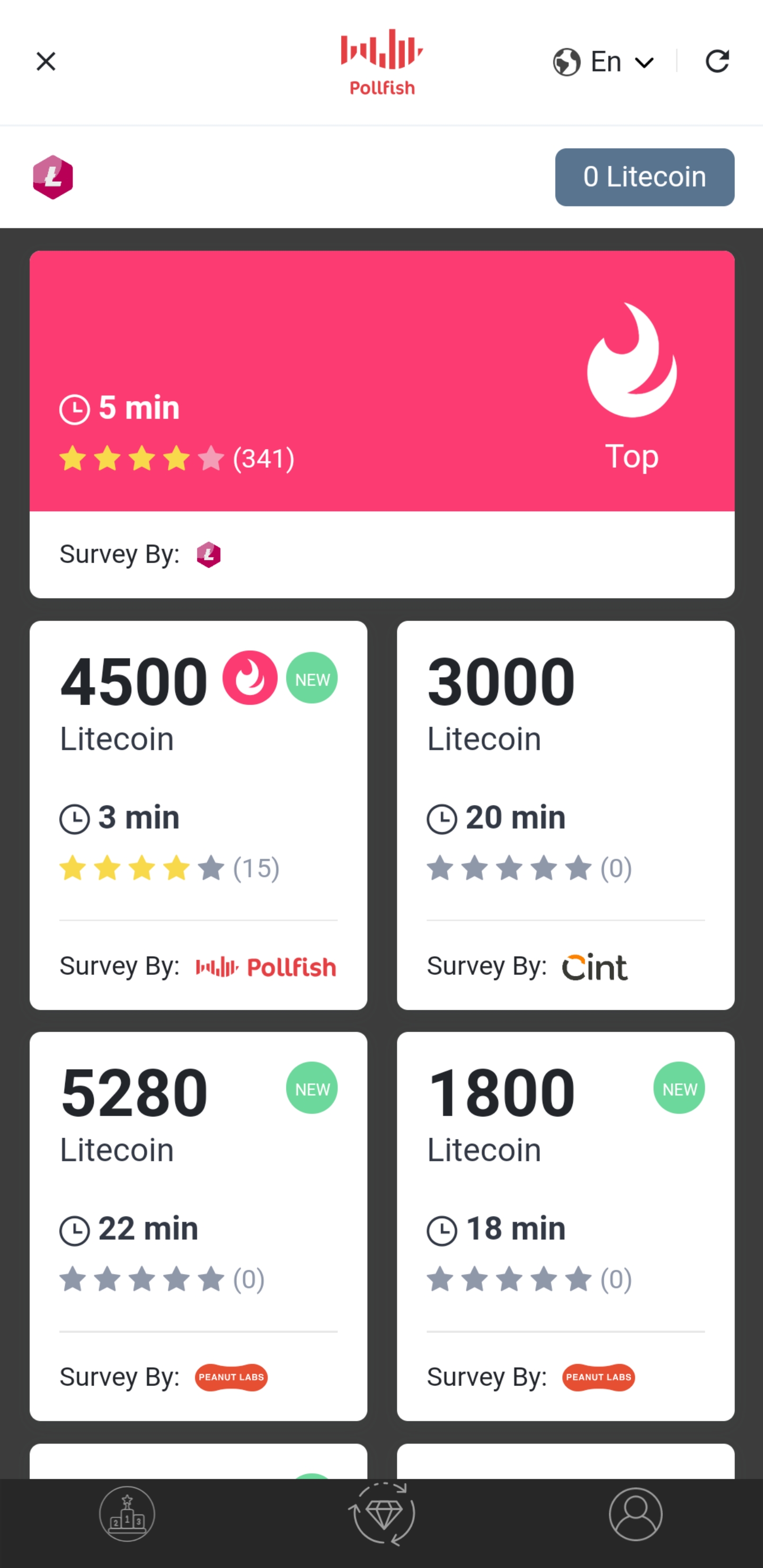 Platform screenshot