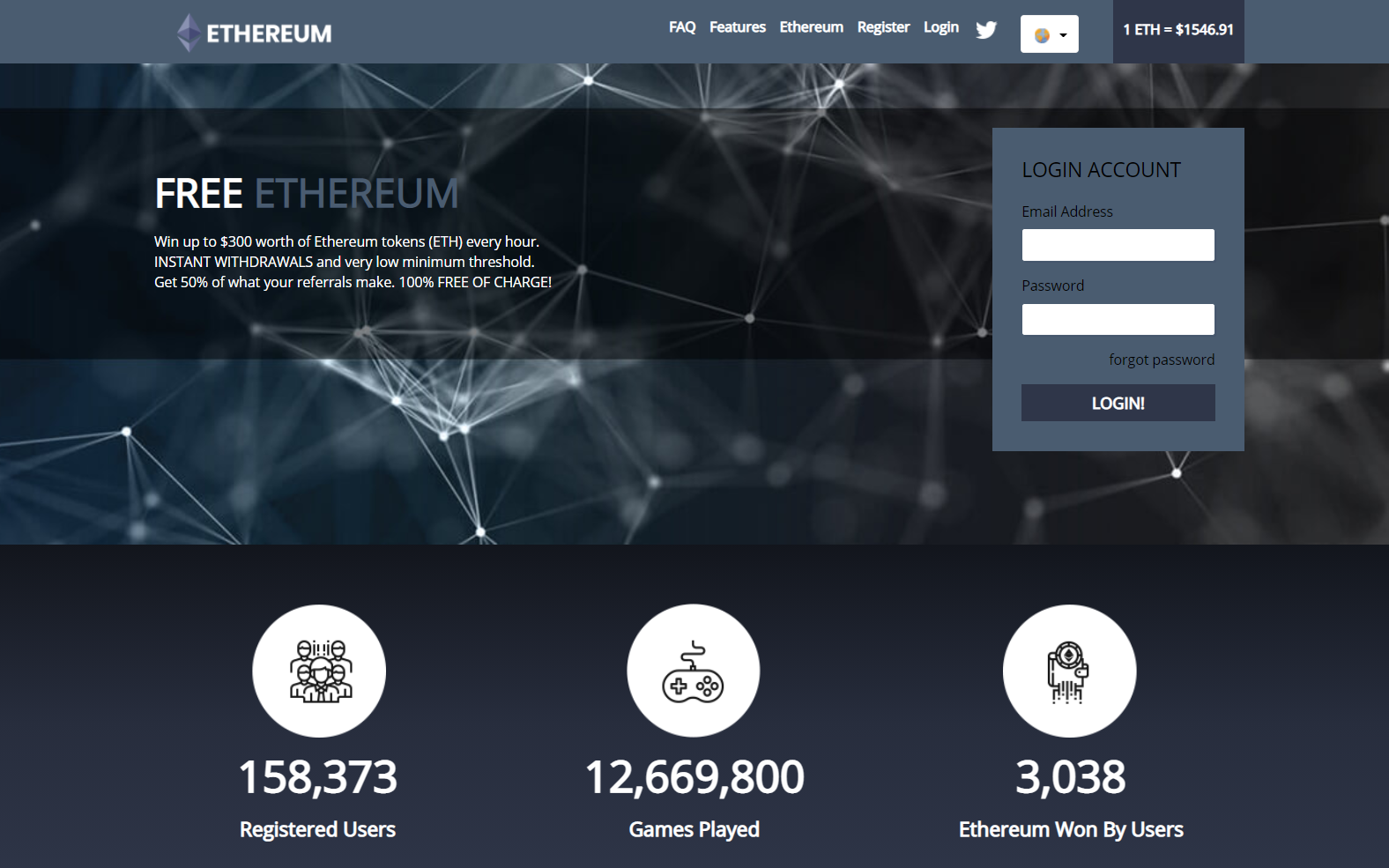 Platform screenshot
