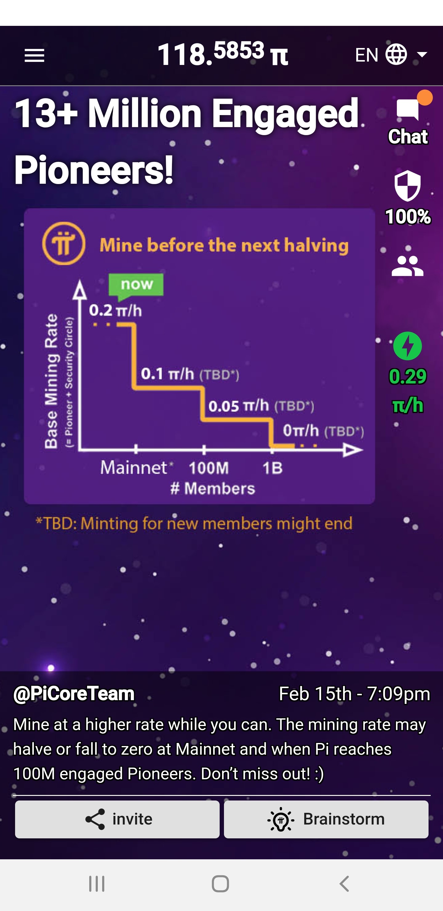 Platform screenshot