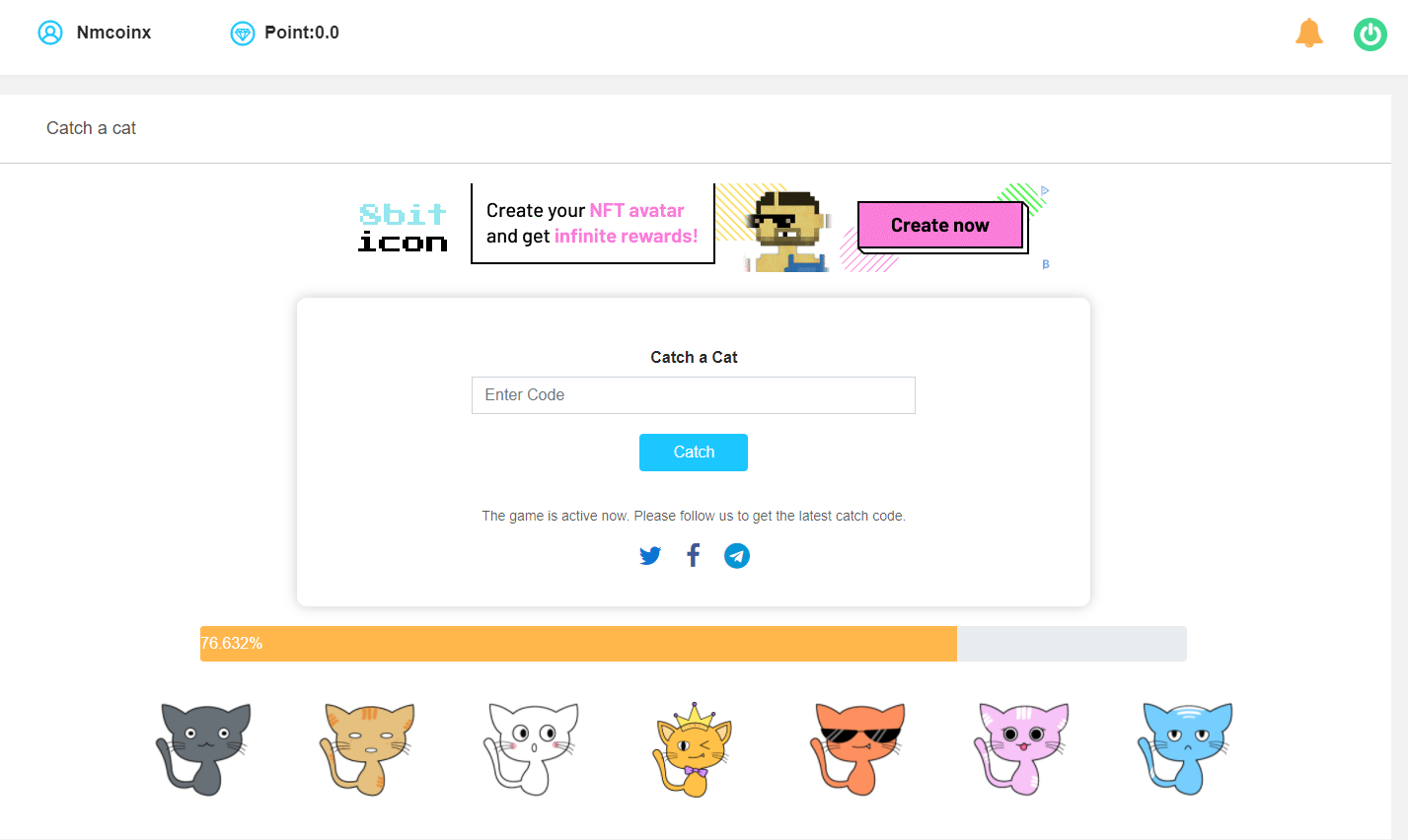 Platform screenshot