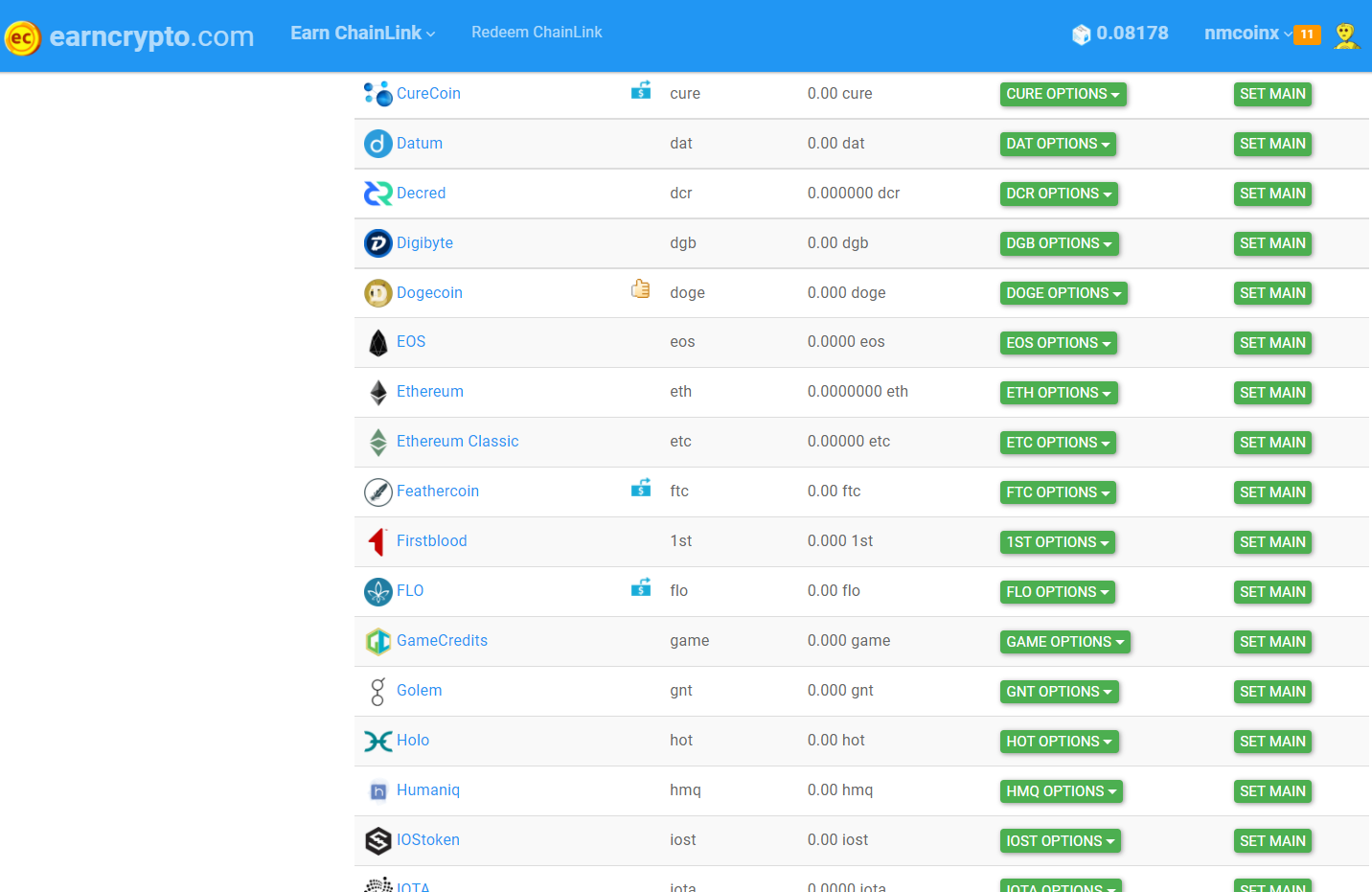 Platform screenshot
