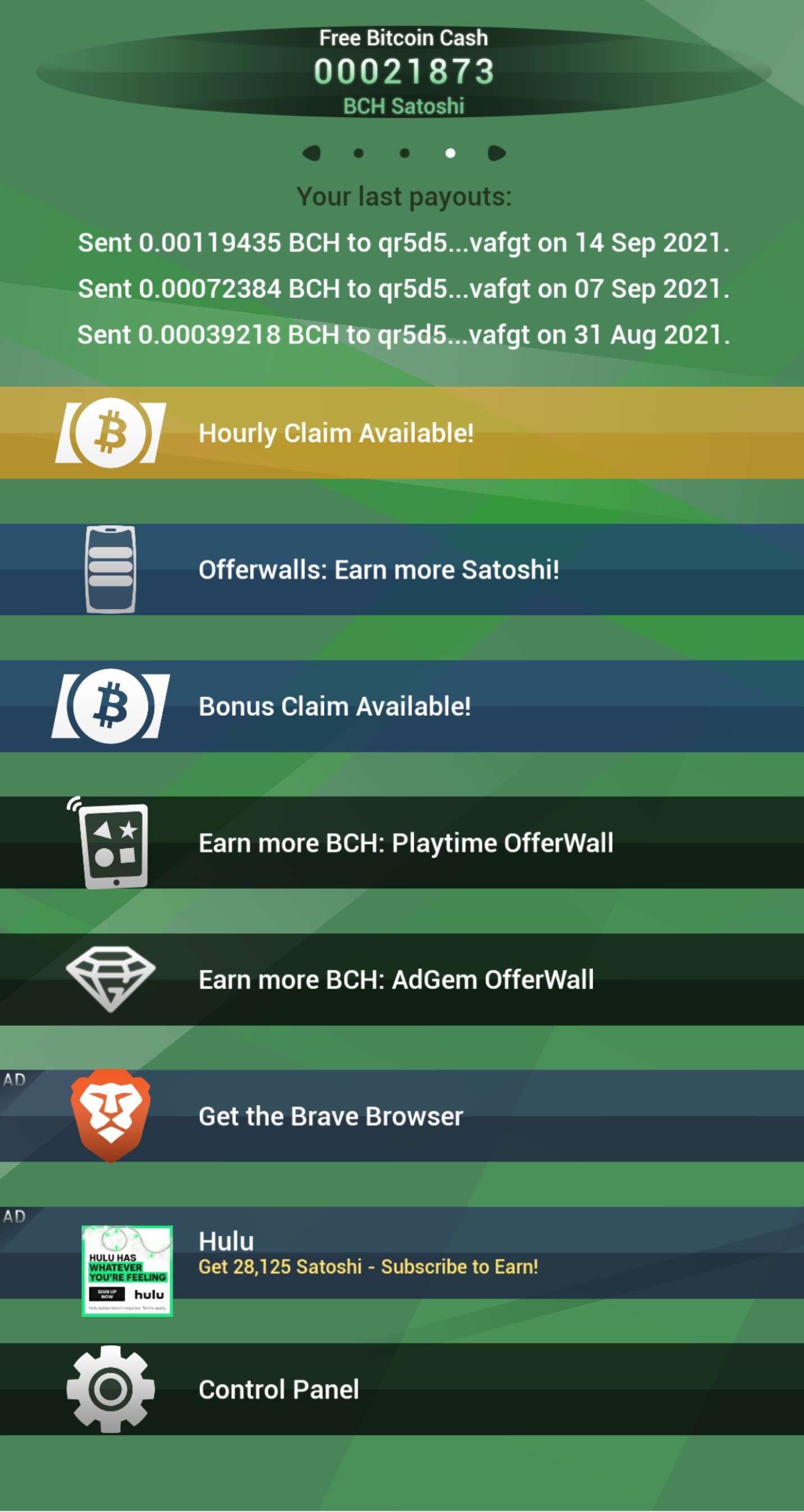 Platform screenshot