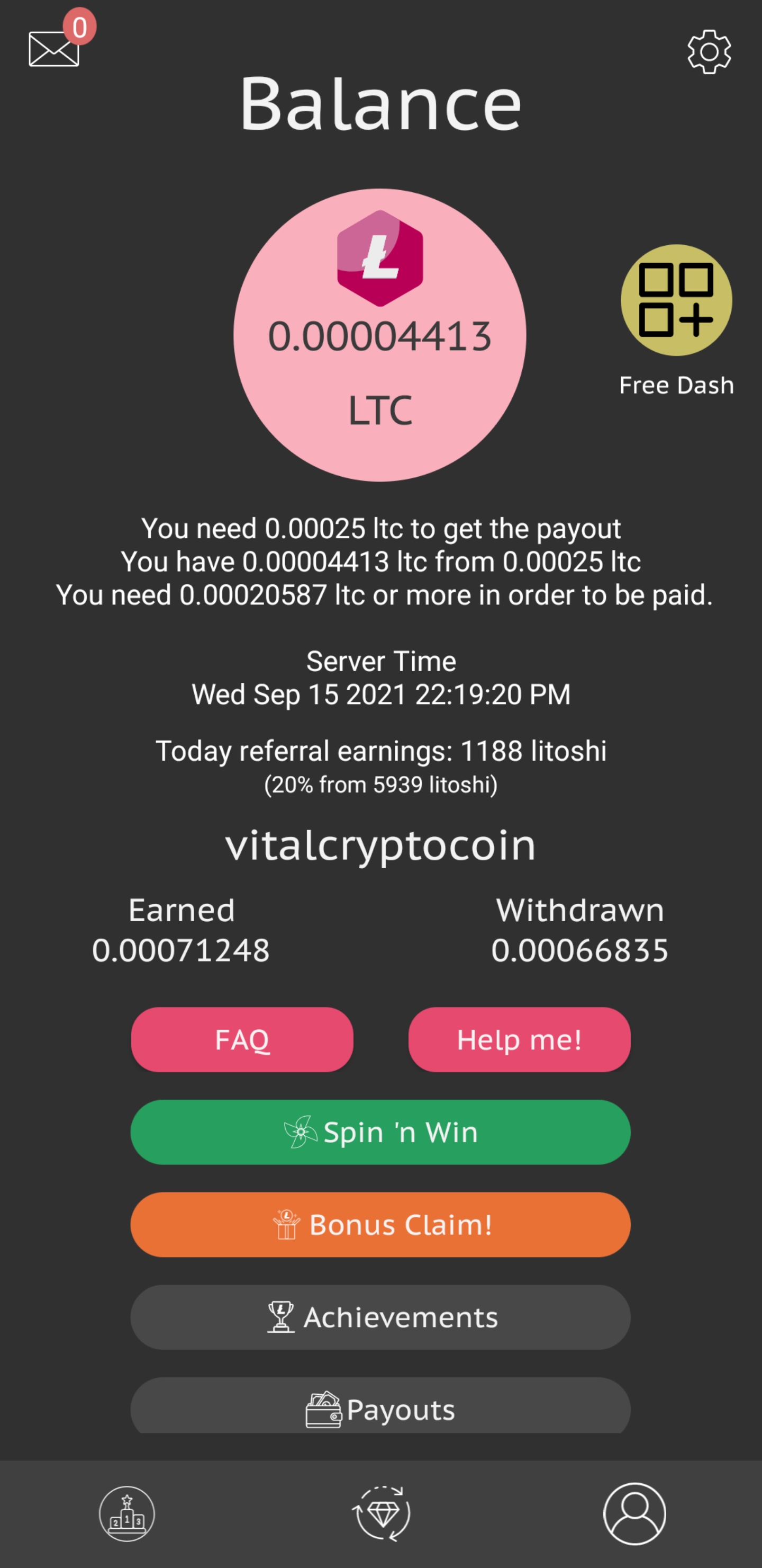 Platform screenshot