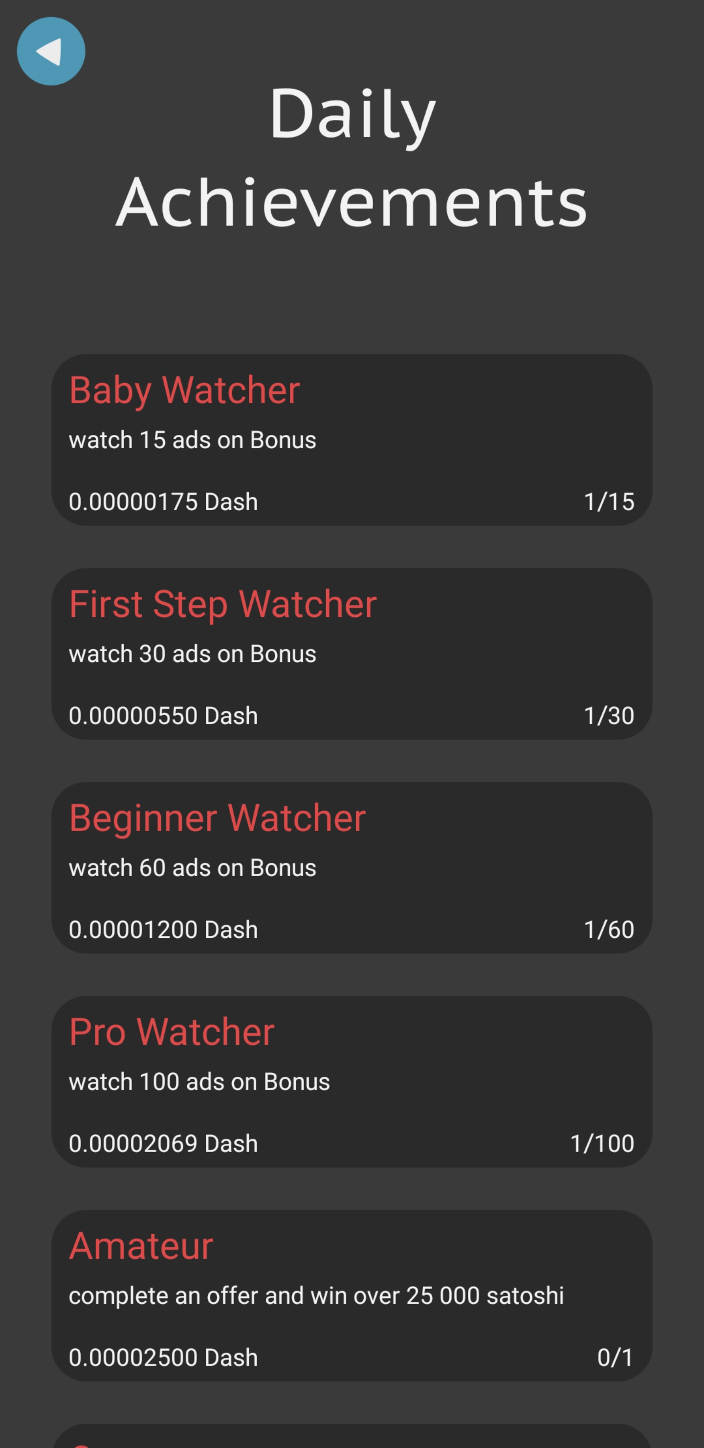 Platform screenshot