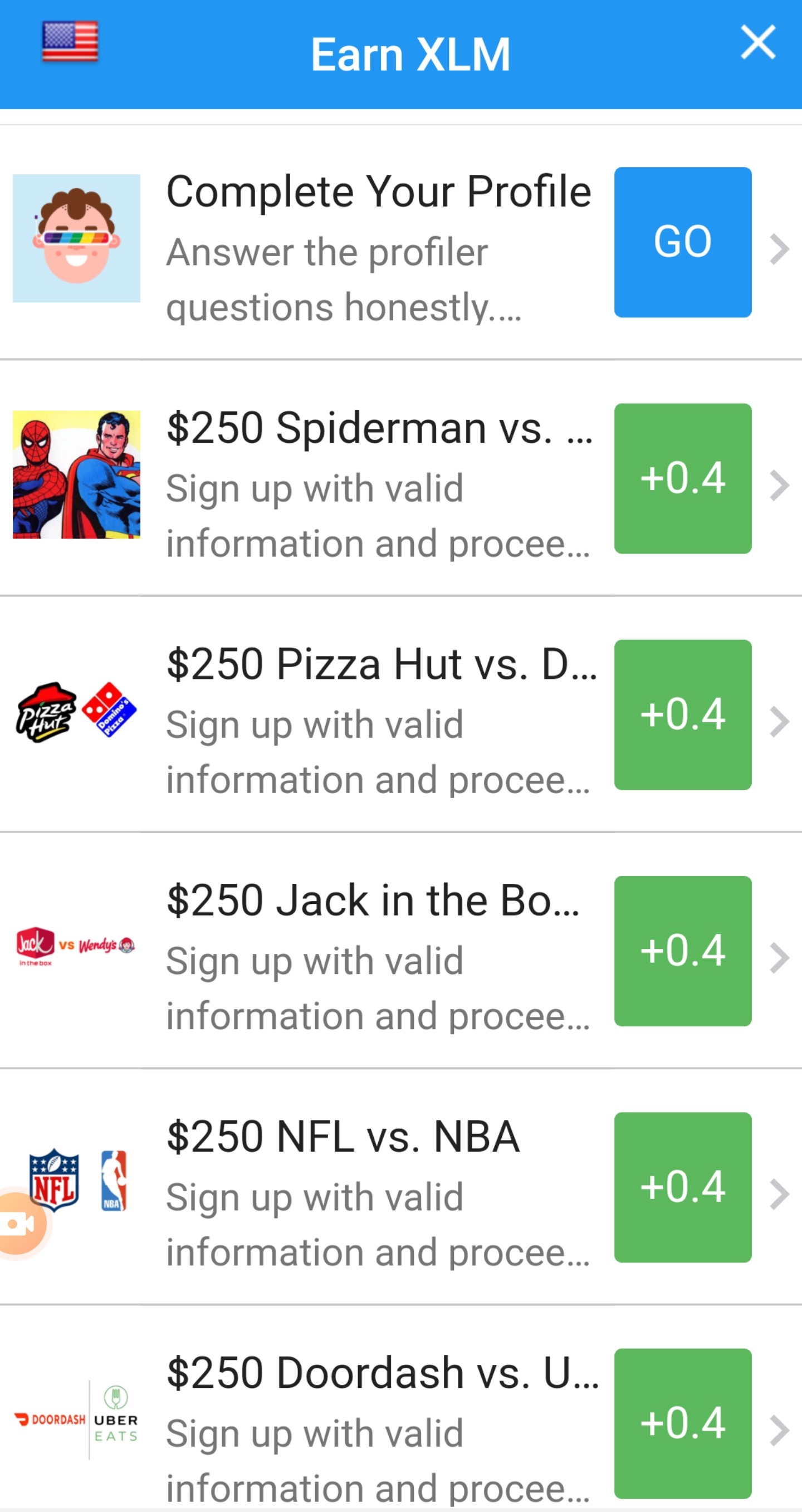 Platform screenshot