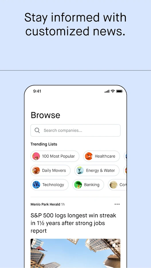 Platform screenshot