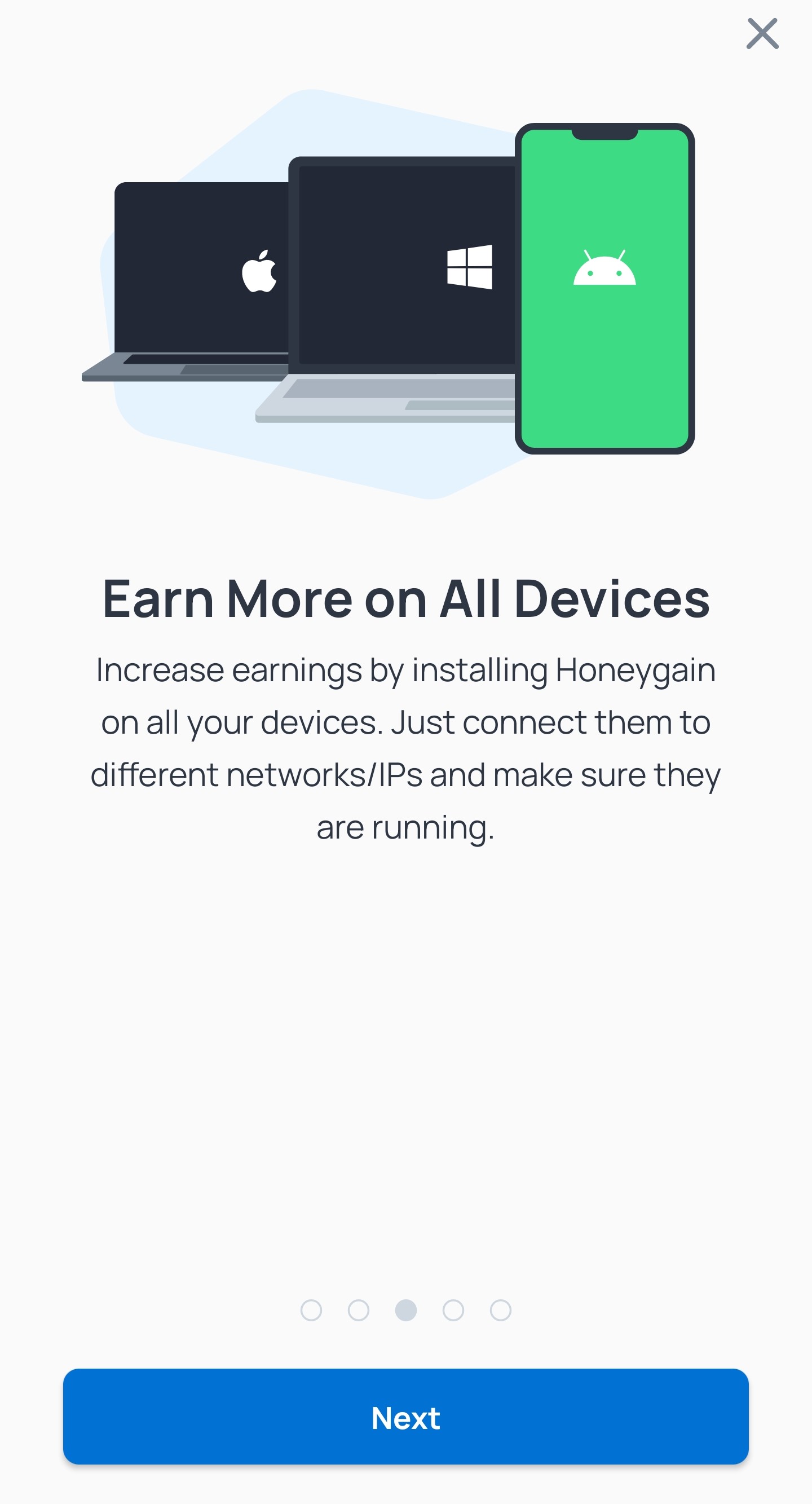 Platform screenshot
