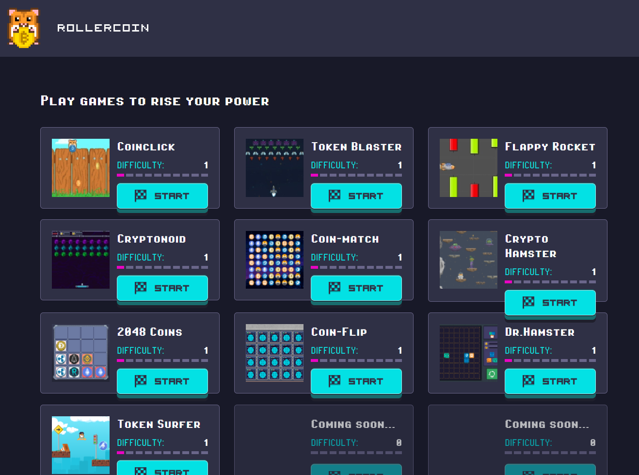 Platform screenshot